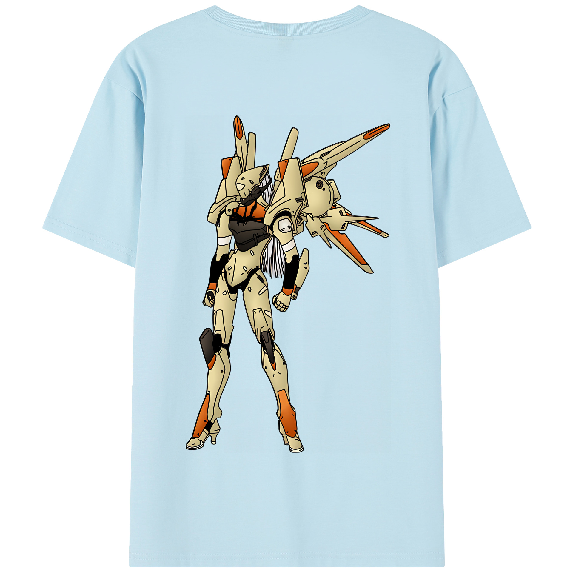 （画像用） EVA 新世紀エヴァンゲリオン 綿100％半袖Tシャツ（背面プリント）